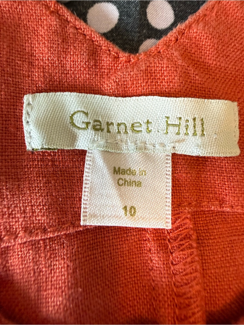 Garnet Hill Euro Summer Linen Tank Dress - Picture 7 of 9